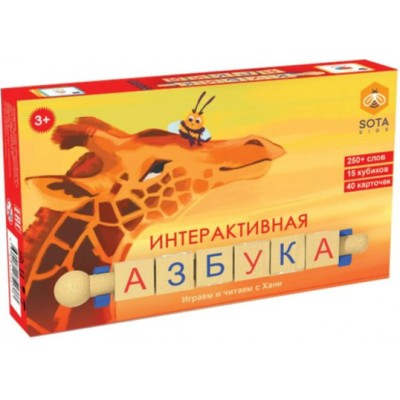 Sota kids Игра   Азбука. Играем и читаем с Хани/интерактивная АТ-1540 Россия