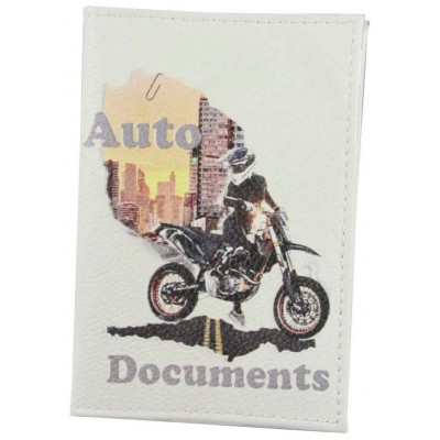 Бумажник водителя кожа Мотоцикл 5.2-020-0 Имидж