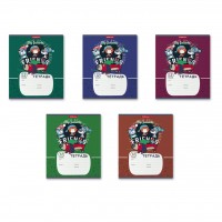 Тетрадь 12 листов А5+ 170х203 линия Adventure Friends 60г/м2 58385 ErichKrause 10/280