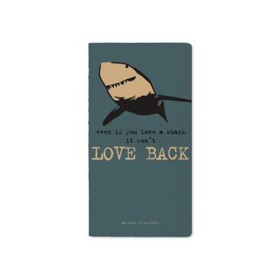 Книжка записная 30 листов А6 клетка Love back бежевая бумага, матовая ламинация софт-тач, 70г/м2 7-30-001/13 Bruno Visconti 10/40