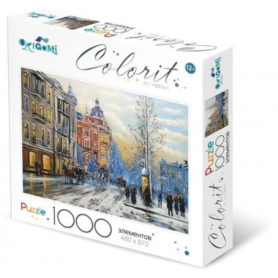 Оригами Пазл 1000 ColoritСollect Старый город 05553 Россия