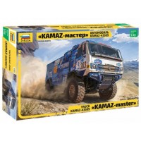 Сборная модель пластиковая Автомобиль Kama z- 43509 Kamaz - Master 195 деталей 43005 Звезда