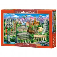 Castor Land Пазл 1000  Достопримечательности мира C-104901 Польша