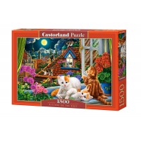 Castor Land Пазл 1500  Котята на крыше C-152056 Польша