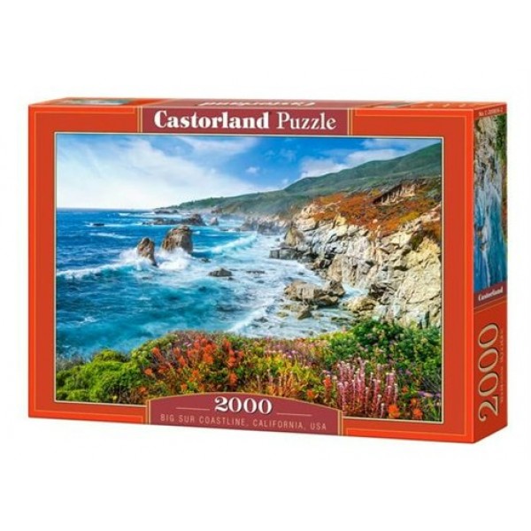 Castor Land Пазл 2000  Побережье Биг - Сур. Калифорния С-200856 Россия