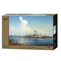 Стелла Пазл 1500 ТретьяГалерея Вид на Смольный монастырь с Большой Охты. 1851/худ. Боголюбов А.П. TG159110 Польша