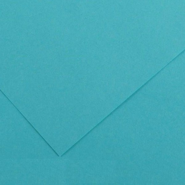 Бумага цветная А4 10 листов 300г/м2 голубой небесный 614/1030 Folia