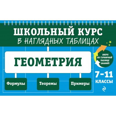 Геометрия. 7 - 11 классы. Формулы. Теоремы. Примеры. Справочник. Колесникова Т.А. Эксмо