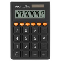 Калькулятор 12-разрядный карманный, темно-серый EM130D-Grey 1901472 Deli