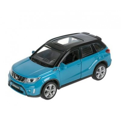 Технопарк Игрушка   Машина. Suzuki Vitara S 2015/12 см, металл, откр. двери, багажник, инерц, синий VITARA-12-BUBK Китай