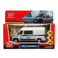 Технопарк Игрушка   Машина. Citroen Jumper Полиция/14 см, металл, откр. двери, багажник, инерц JUMPER-14POL-SR Китай Технопарк Игрушка   Машина. Citroen Jumper Полиция/14 см, металл, откр. двери, багажник, инерц JUMPER-14POL-SR Китай