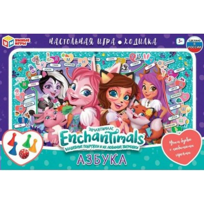 Умные игры Игра  Ходилка Азбука. Энчантималс 328959 Россия