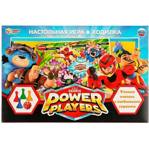 Умные игры Игра  Ходилка Power Players 334383 Россия