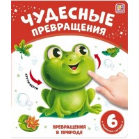 Чудесные превращения. Превращения в природе. 6 подвижных картинок. 