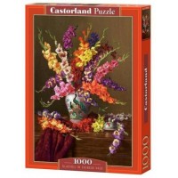 Castor Land Пазл 1000  Гладиолусы в вазе C-104949 Польша