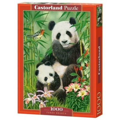 Castor Land Пазл 1000  Завтрак панды С-104987 Польша