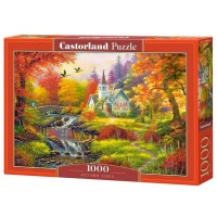 Castor Land Пазл 1000  Золотая Осень C-104994 Польша