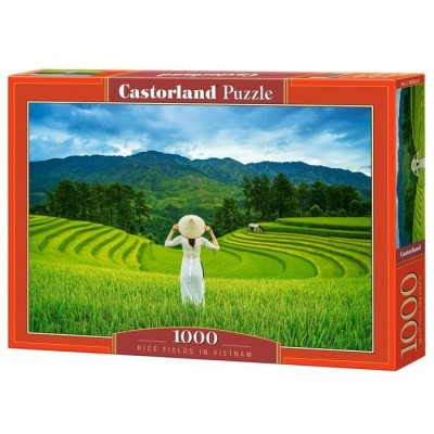 Castor Land Пазл 1000  Рисовые поля во Вьетнаме С-105052 Польша
