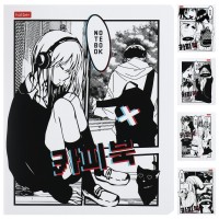 Тетрадь 48 листов А5 клетка Аниме комикс 65г/м2 48Т5В1 Хатбер 5/100 082370 Тетрадь 48 листов А5 клетка Аниме комикс 65г/м2 48Т5В1 Хатбер 5/100 082370