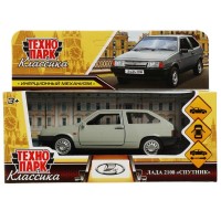 Технопарк Игрушка   Машина. Lada - 2108 Cпутник/12 см, металл, откр. двери, багажник 2108-12-SR Китай