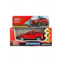 Технопарк Игрушка   Машина. Renault Arkana 12 см, металл, откр. двери, багажник, инерц ARKANA-12-RD Китай