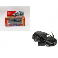 Технопарк Игрушка   Машина. Ford Focus Turnier/12 см, металл, откр. двери, багажник, инерц FOCUSSW-12-BK Китай
