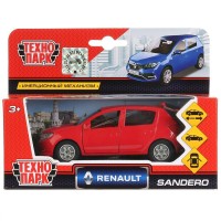 Технопарк Игрушка   Машина. Renault Sandero/12 см, металл, откр. двери, багаж., инерц SB-17-61-RS-N(RE)-WB Китай