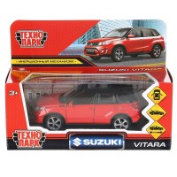Технопарк Игрушка   Машина. Suzuki Vitara 12 см, металл, инерционная VITARA-12-RDBK Китай