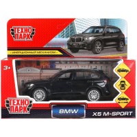 Технопарк Игрушка   Машина. BMW X5 M-Spor черная/12 см, металл,  инерционная X5-12-BK Китай