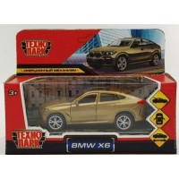Технопарк Игрушка   Машина. BMW X6/12 см, металл, откр. двери, багажник, инерц, золотой X6-12MAT-BG Китай Технопарк Игрушка   Машина. BMW X6/12 см, металл, откр. двери, багажник, инерц, золотой X6-12MAT-BG Китай