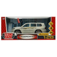 Технопарк Игрушка Машина. Внедорожник 17,5 см, металл, свет, звук, откр. двери, инерц, белый 2304008935-WH-R Китай Технопарк Игрушка Машина. Внедорожник 17,5 см, металл, свет, звук, откр. двери, инерц, белый 2304008935-WH-R Китай