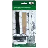 Прочие инструменты для творчества Набор Графические материалы 12шт блистер 090419_01 Гамма