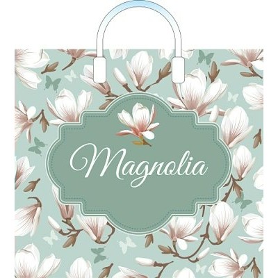 Артпласт/Пакет полиэтиленовый с пластиковой ручкой. Magnolia. Магнолия/380 х 340/ПЛР51611/