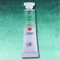 Краска акварельная художественная 10мл в тубе Белые ночи Зеленая оригинальная 1901719 ЗХК