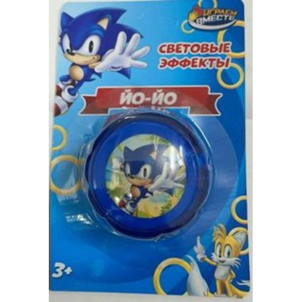 Играем вместе Игрушка   Йо - йо. Соник/свет 2009K048-R25 Китай