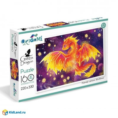 Оригами Пазл 160 2024 Год дракона. Звезды 08032 Россия Оригами Пазл 160 2024 Год дракона. Звезды 08032 Россия