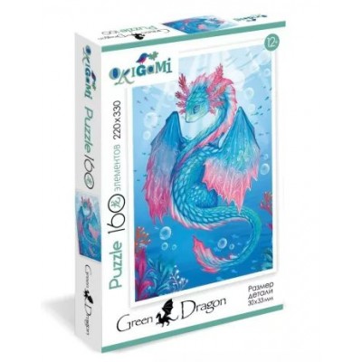 Оригами Пазл 160 2024 Год дракона. Море 08031 Россия Оригами Пазл 160 2024 Год дракона. Море 08031 Россия