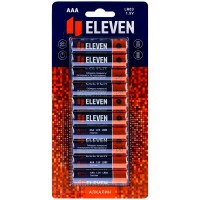 Элемент питания R03 Eleven AAА LR03 алкалиновый ВС10  ЦЕНА ЗА 1ШТ 324425 Eleven 10/240 324425