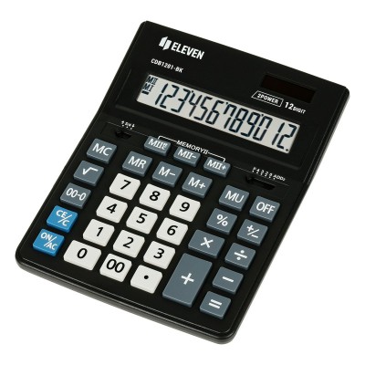 Калькулятор 12-разрядный настольный Business Line CDB1201-BK CDB1201-BK Eleven 20/40 339192