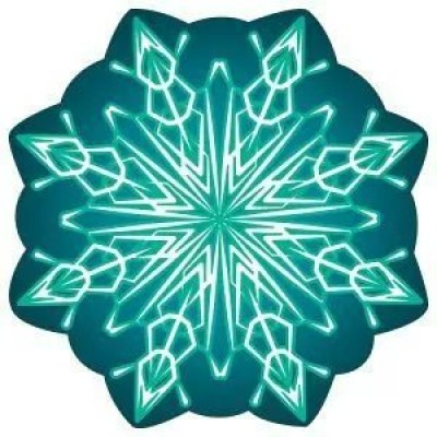 Праздник/Набор украшений на скотче. Снежинка/9200980/20 шт Праздник/Набор украшений на скотче. Снежинка/9200980/20 шт
