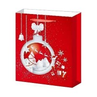 Миленд/Dream cards Пакет подарочный с мат.лам. и тис. фольгой 18*24*8.5 см (M) Зимнее ч/ППК-3886/ Миленд/Dream cards Пакет подарочный с мат.лам. и тис. фольгой 18*24*8.5 см (M) Зимнее ч/ППК-3886/