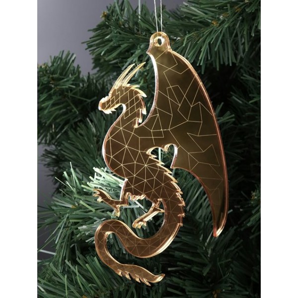 Миленд/Новогоднее подвесное украшение из акрила 