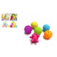 NoName Игрушка   Набор. Сенсорные мячики. Пищалки TB144 Китай 6 шт, ассортимент