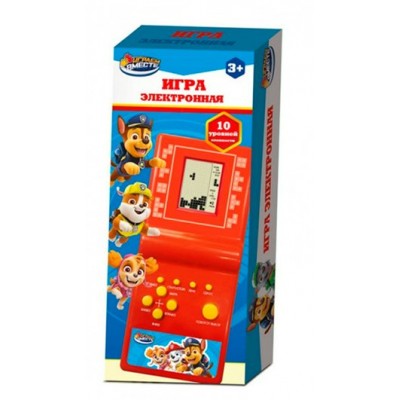 Играем вместе Игрушка   Тетрис. Электронная логическая игра. Щенки D22605-R11 Китай