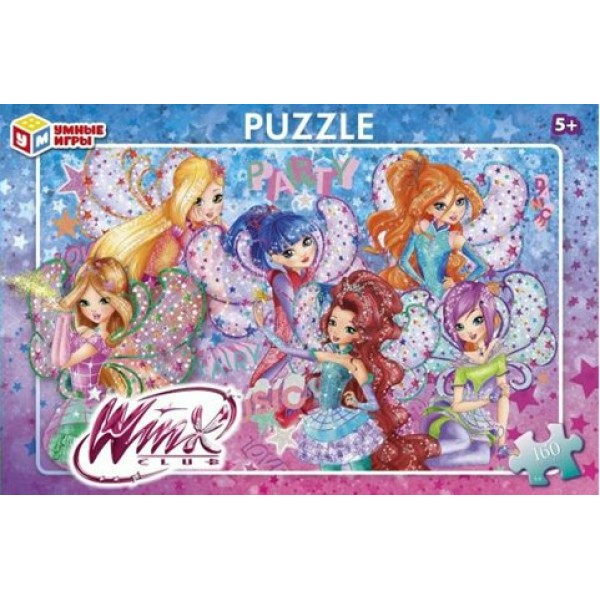 Умные игры Пазл 160  Винкс 363171 Россия Умные игры Пазл 160  Винкс 363171 Россия