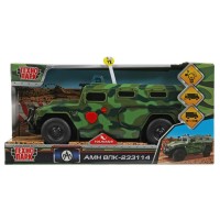 Технопарк Игрушка Машина. Армия. АМН ВПК - 233114 21 см, пластик, звук, свет, откр. двери, инерц TIGRBLACK-22PLMIL-GN Китай Технопарк Игрушка Машина. Армия. АМН ВПК - 233114 21 см, пластик, звук, свет, откр. двери, инерц TIGRBLACK-22PLMIL-GN Китай