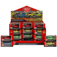 Технопарк Игрушка   Машина. Внедорожник 7 см., инерционная, металл, ассорти 2003I092-R Китай