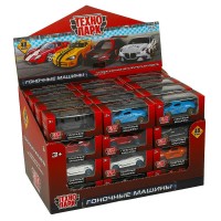 Технопарк Игрушка   Гоночная машина/7 см, металл, инерц 2003I090-R Китай ассортимент