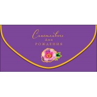 Арт и Дизайн/Конверт для денег. Счастливого Дня Рождения/0216.709/