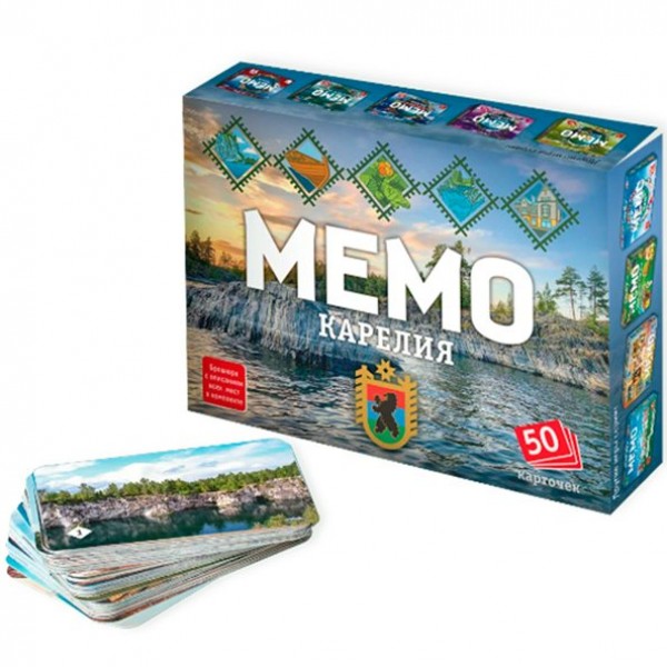 Нескучные игры Игра   Мемо. Карелия 8671 Россия